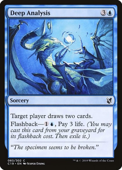 Deep Analysis, Commander 2019 83