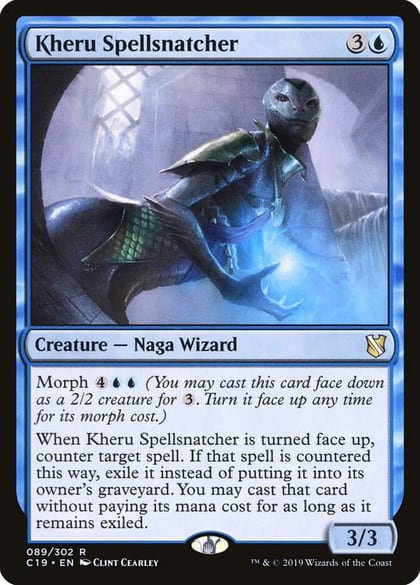 Kheru Spellsnatcher, Commander 2019 89