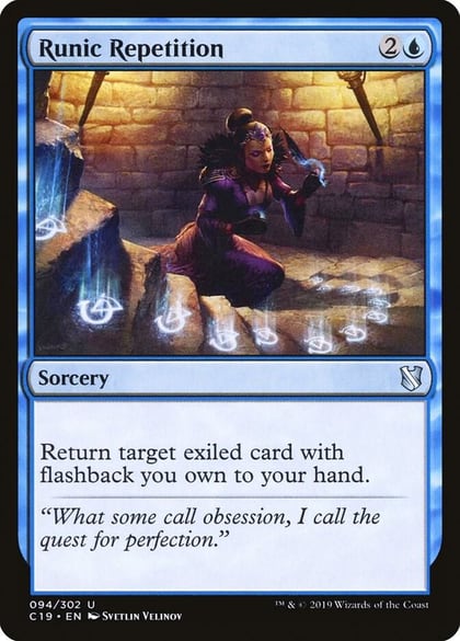 Runic Repetition, Commander 2019 94