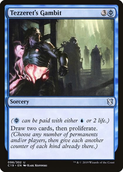 Tezzeret's Gambit, Commander 2019 98