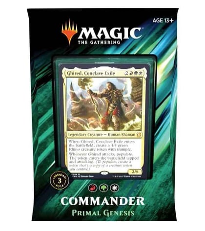 Commander 2019 Deck - Primal Genesis, Commander 2019 P196282