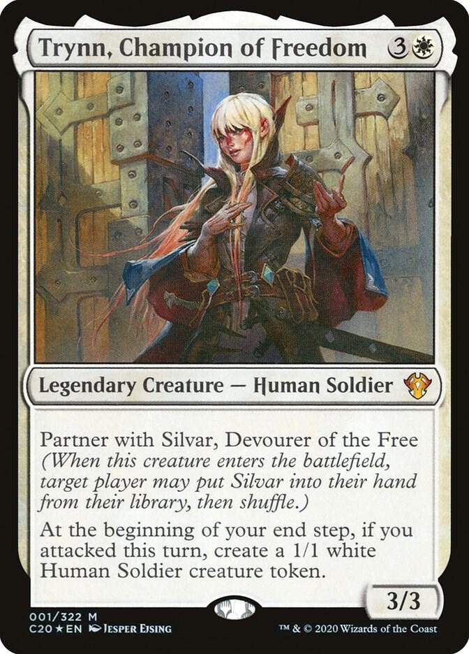 Trynn, Champion of Freedom, Commander 2020 1