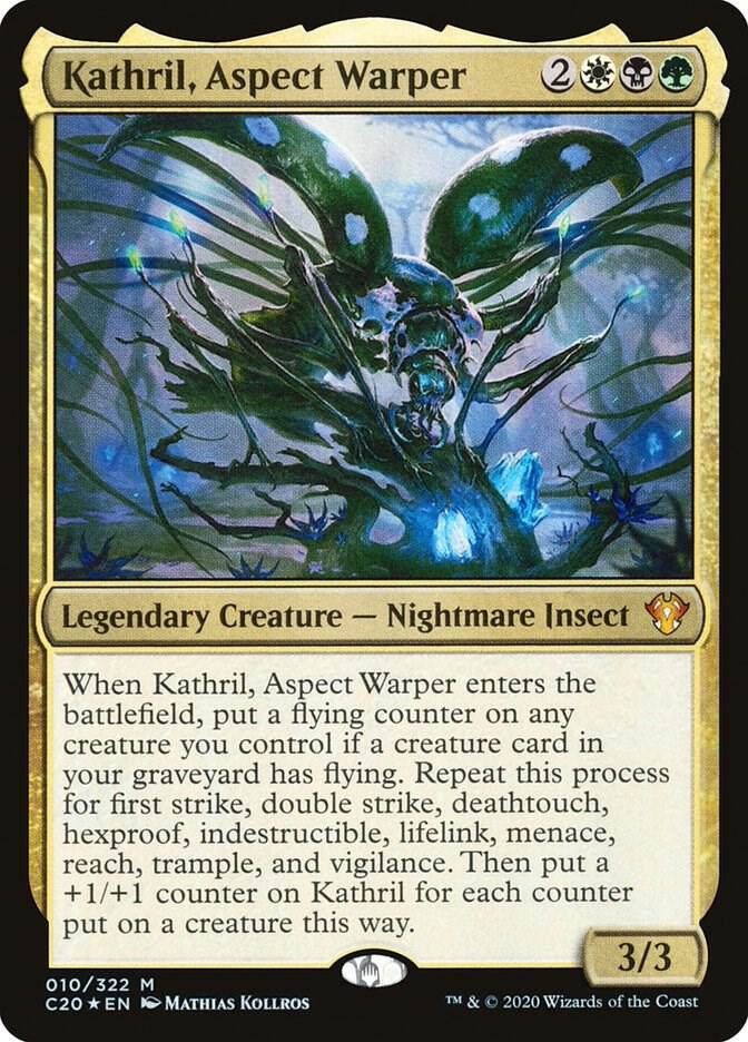 Kathril, Aspect Warper, Commander 2020 10