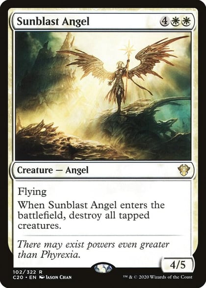 Sunblast Angel, Commander 2020 102