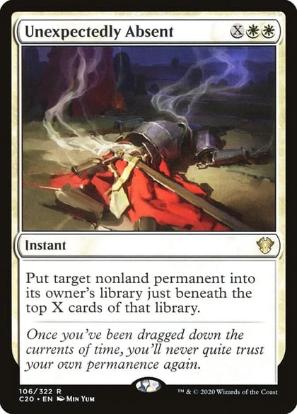 Unexpectedly Absent, Commander 2020 106