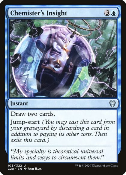 Chemister's Insight, Commander 2020 108