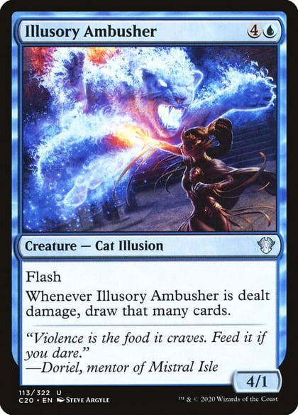 Illusory Ambusher, Commander 2020 113