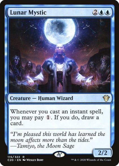 Lunar Mystic, Commander 2020 115