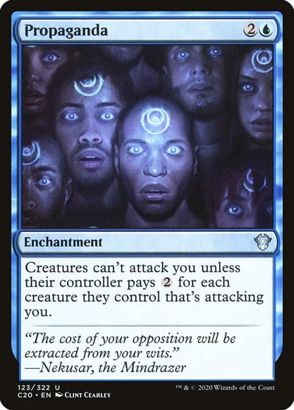 Propaganda, Commander 2020 123
