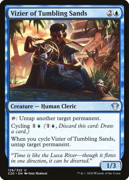 Vizier of Tumbling Sands, Commander 2020 126