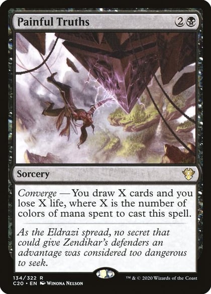 Painful Truths, Commander 2020 134