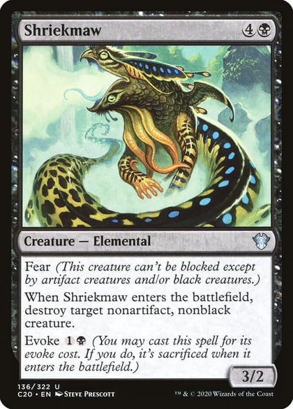 Shriekmaw, Commander 2020 136