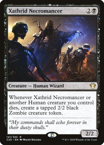 Xathrid Necromancer, Commander 2020 141