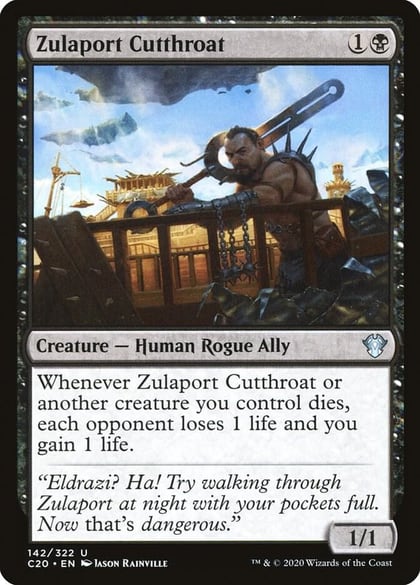 Zulaport Cutthroat, Commander 2020 142