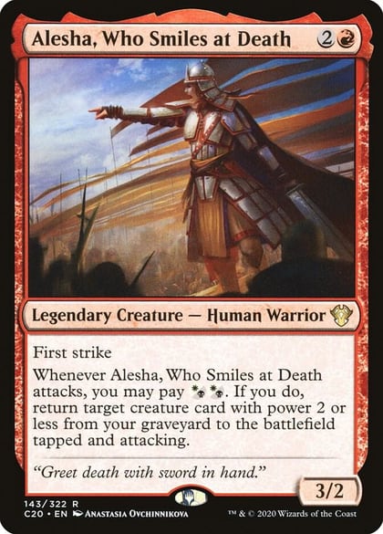 Alesha, Who Smiles at Death, Commander 2020 143