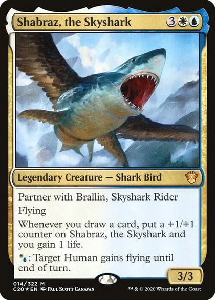 Shabraz, the Skyshark, Commander 2020 14