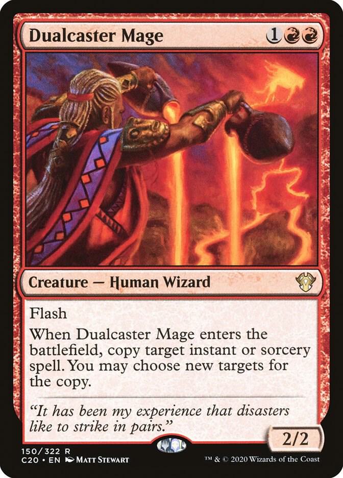 Dualcaster Mage, Commander 2020 150