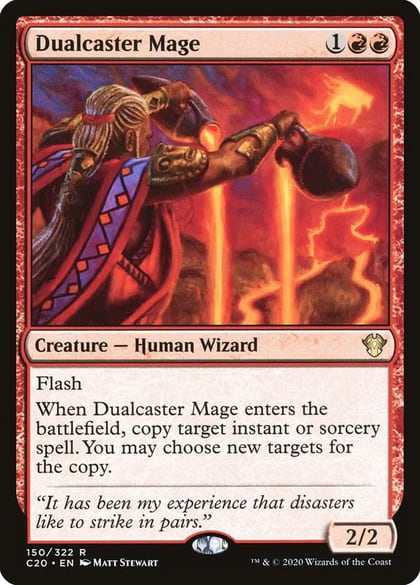 Dualcaster Mage, Commander 2020 150