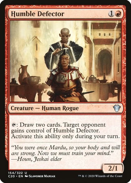 Humble Defector, Commander 2020 154