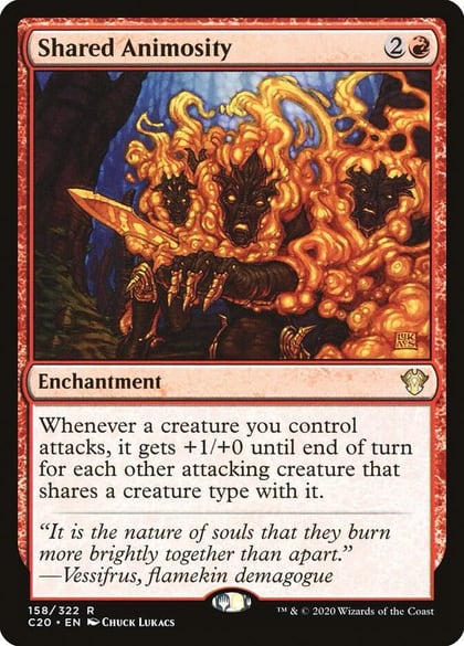 Shared Animosity, Commander 2020 158