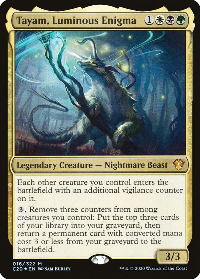 Tayam, Luminous Enigma, Commander 2020 16