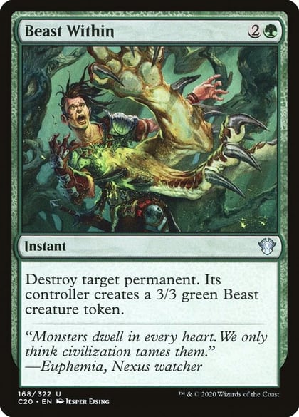 Beast Within, Commander 2020 168