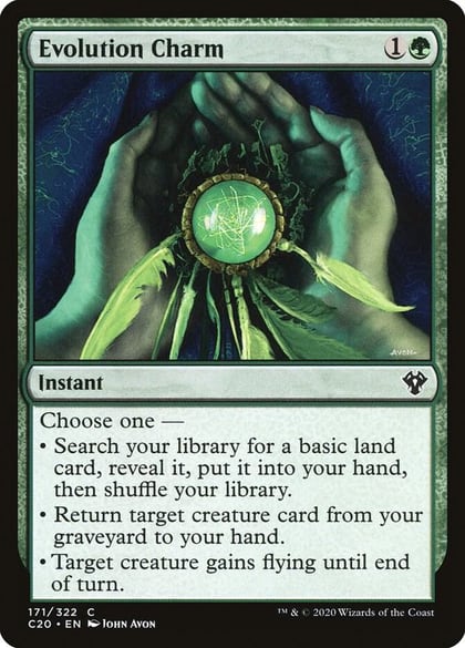 Evolution Charm, Commander 2020 171