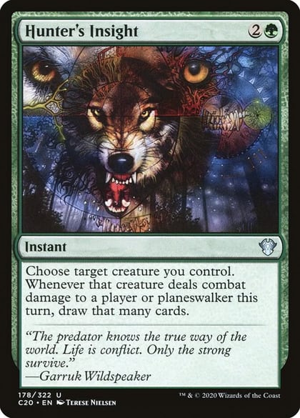 Hunter's Insight, Commander 2020 178