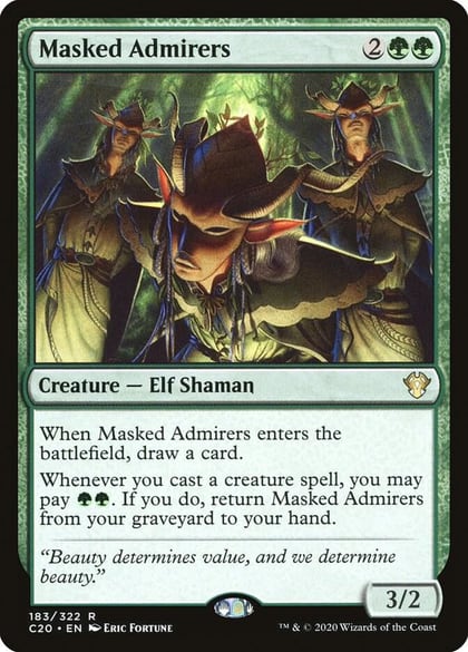 Masked Admirers, Commander 2020 183