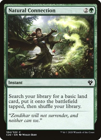 Natural Connection, Commander 2020 184
