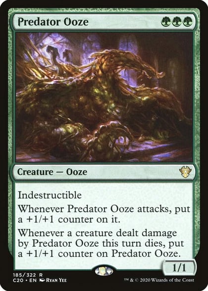 Predator Ooze, Commander 2020 185
