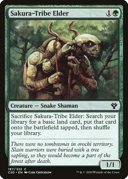 Sakura-Tribe Elder, Commander 2020 187