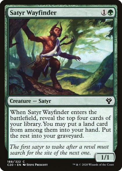 Satyr Wayfinder, Commander 2020 188
