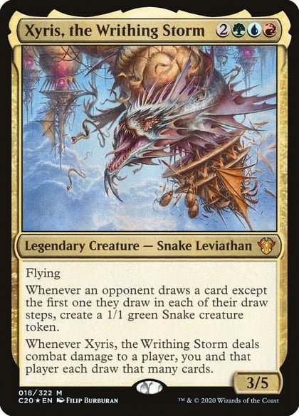 Xyris, the Writhing Storm, Commander 2020 18