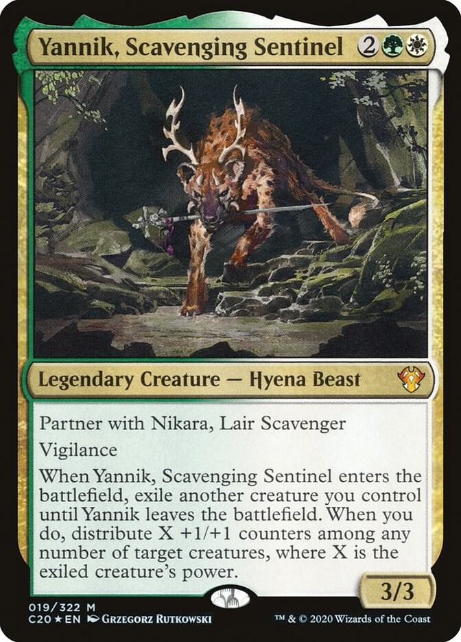 Yannik, Scavenging Sentinel, Commander 2020 19