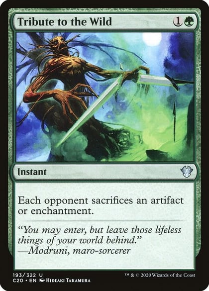 Tribute to the Wild, Commander 2020 193