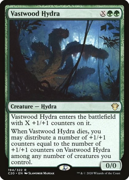 Vastwood Hydra, Commander 2020 194