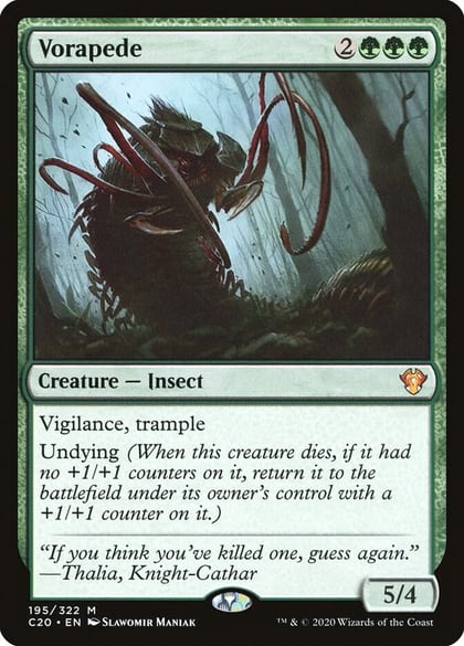 Vorapede, Commander 2020 195