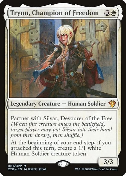 Trynn, Champion of Freedom, Commander 2020 1