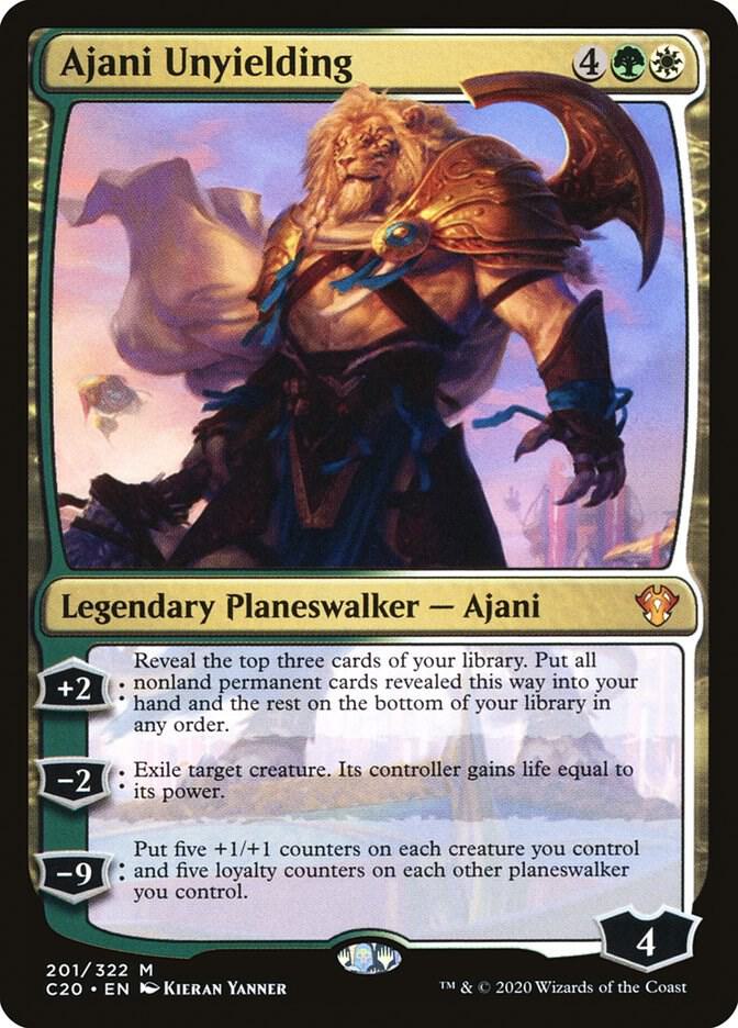 Ajani Unyielding, Commander 2020 201