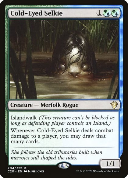 Cold-Eyed Selkie, Commander 2020 204