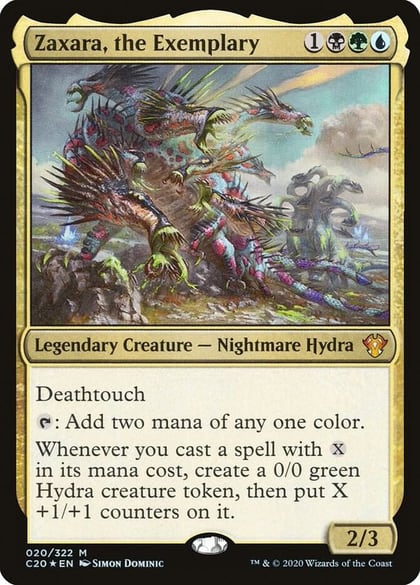 Zaxara, the Exemplary, Commander 2020 20