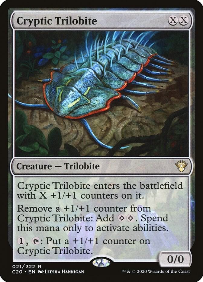 Cryptic Trilobite, Commander 2020 21
