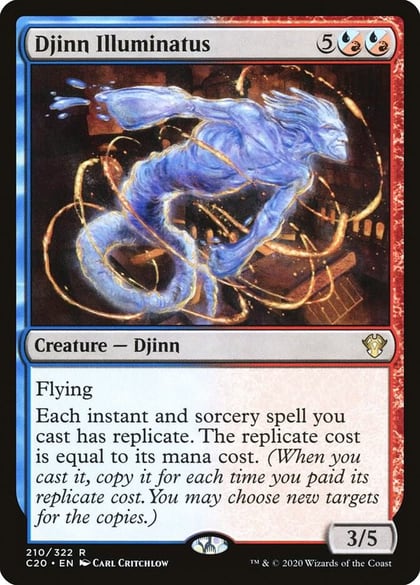 Djinn Illuminatus, Commander 2020 210