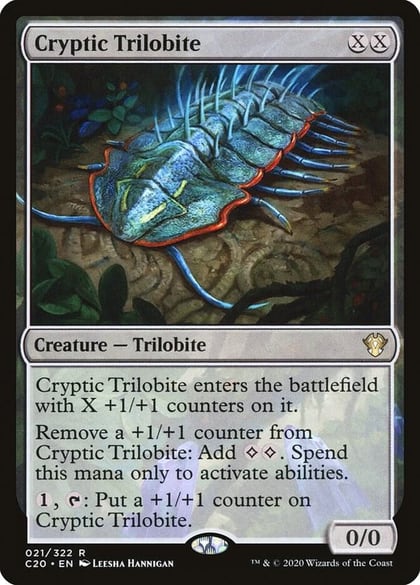 Cryptic Trilobite, Commander 2020 21
