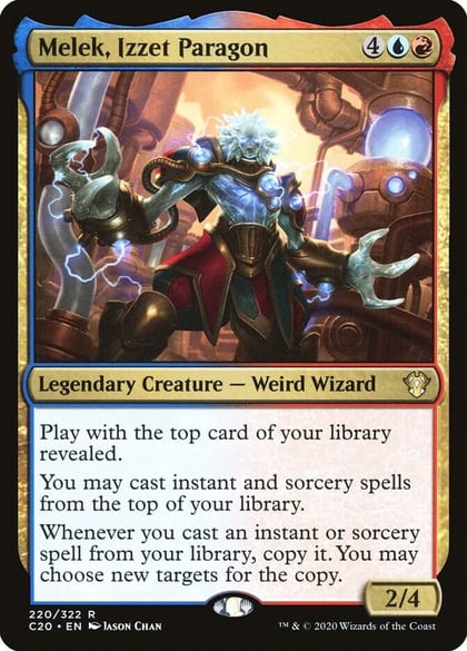 Melek, Izzet Paragon, Commander 2020 220