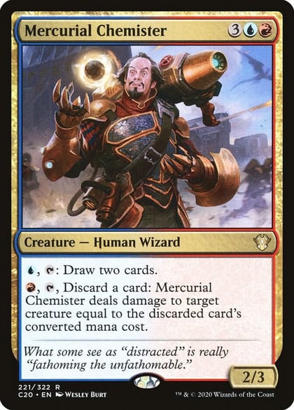 Mercurial Chemister, Commander 2020 221