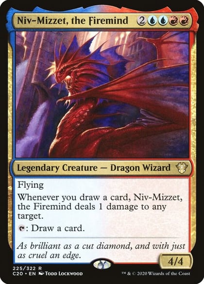 Niv-Mizzet, the Firemind, Commander 2020 225