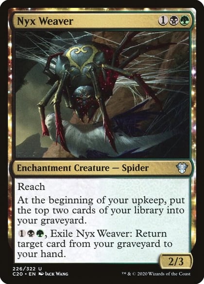 Nyx Weaver, Commander 2020 226