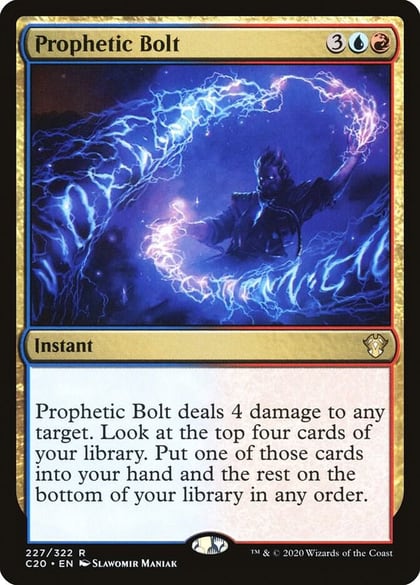 Prophetic Bolt, Commander 2020 227